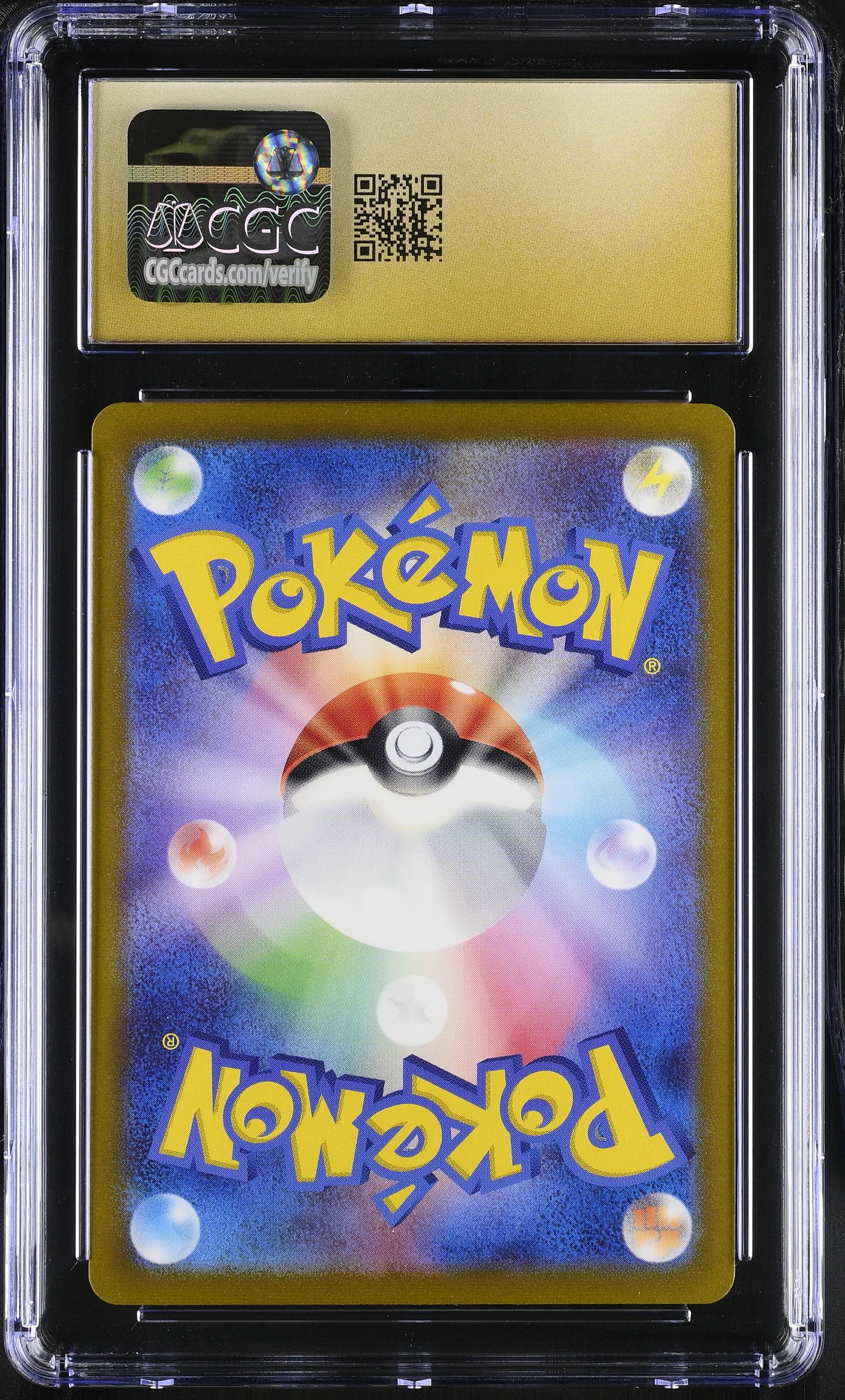 2023 Pokemon Pikachu Poké Ball Reverse Holo #025/165 Japanese CGC 10