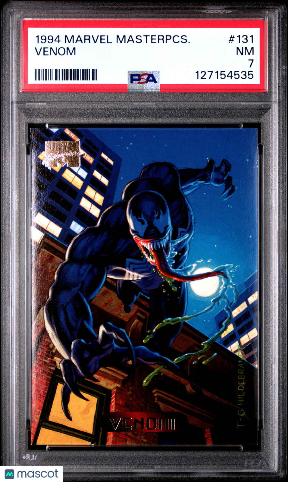 1994 Marvel Masterpieces Venom #131 PSA 7